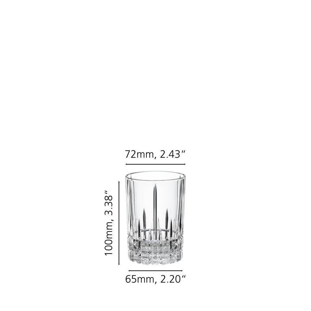 24 cl - Spiegelau Perfect Serve Collection Bicchiere Cocktail Long Drink In Vetro Cristallino - Set 4 Pz