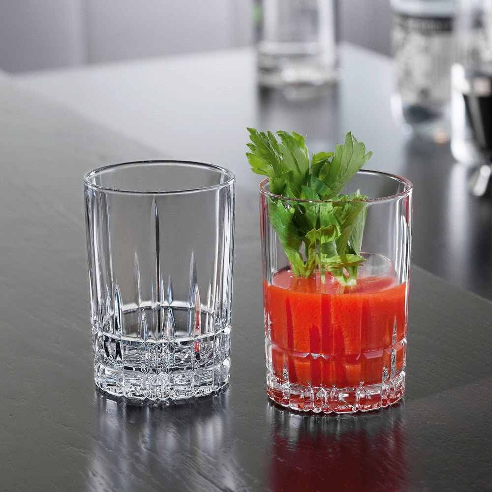 24 cl - Spiegelau Perfect Serve Collection Bicchiere Cocktail Long Drink In Vetro Cristallino - Set 4 Pz
