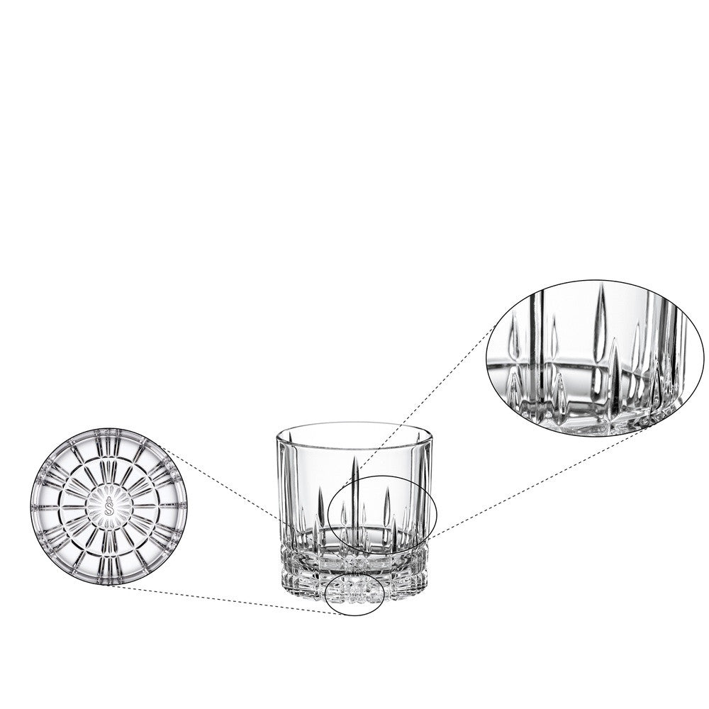 27 cl - Spiegelau Perfect Serve Collection Bicchiere Cocktail SOF In Vetro Cristallino - Set 4 Pz