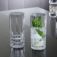 35 cl - Spiegelau Perfect Serve Collection Bicchiere Cocktail Long Drink In Vetro Cristallino - Set 4 Pz