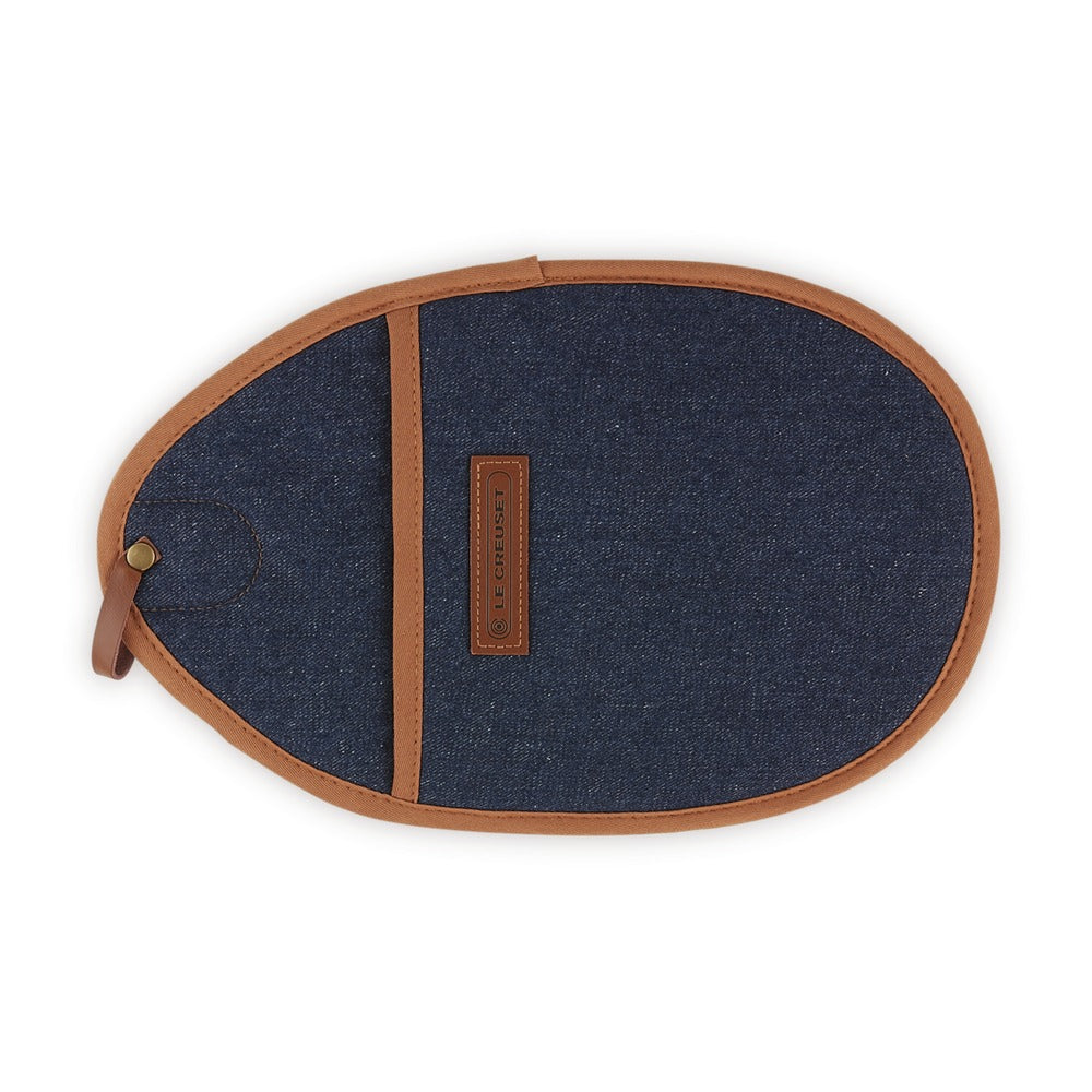 31x21 cm - Le Creuset Denim Guanto Presina In Denim