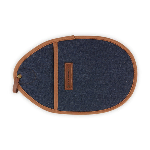 31x21 cm - Le Creuset Denim Guanto Presina In Denim
