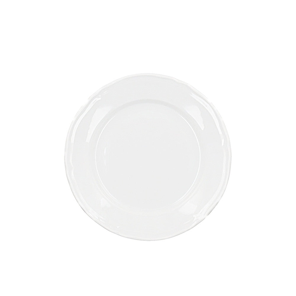 21 cm - H&H New Alba Piatto Frutta In Porcellana - Set 6 Pz