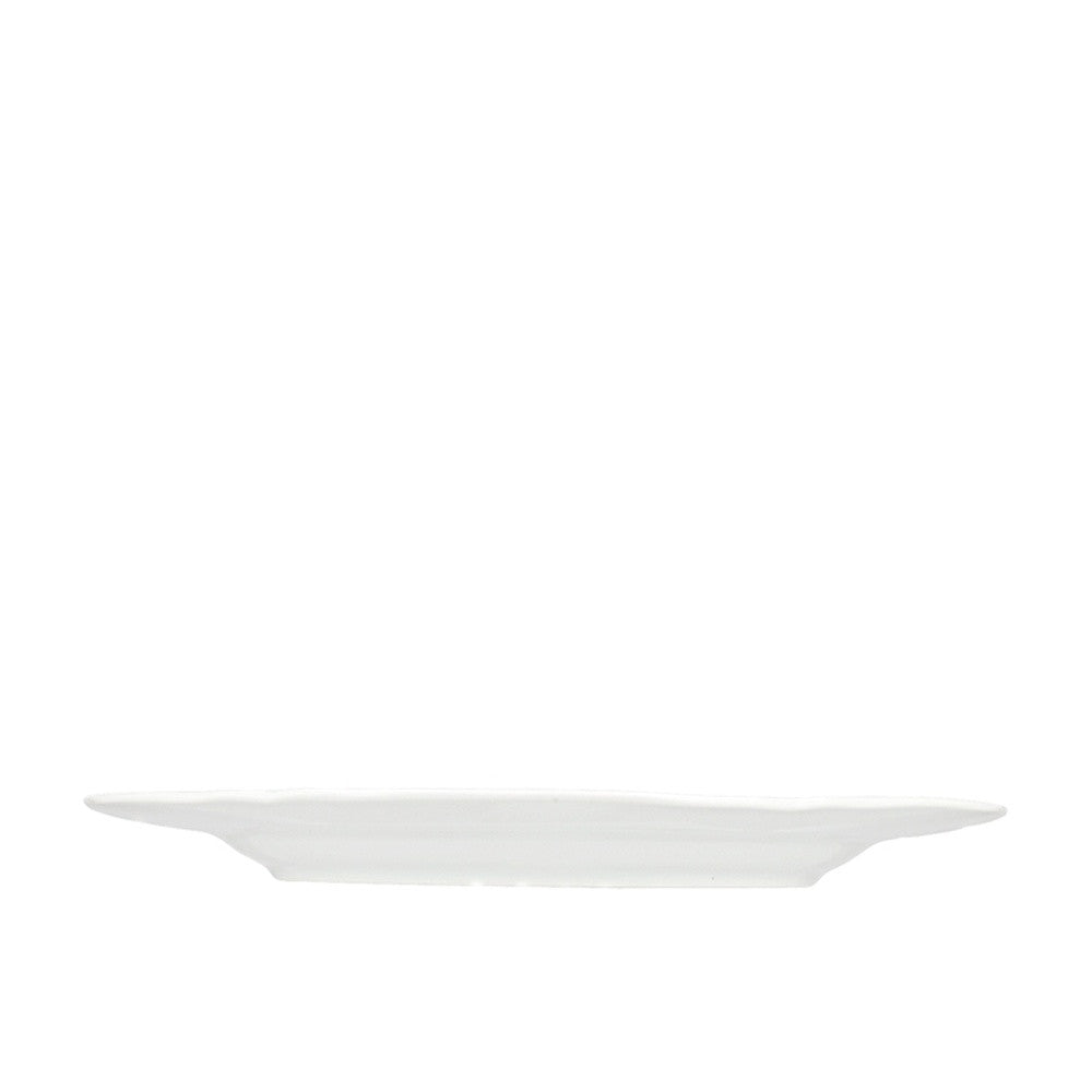 31 cm - H&H New Alba Piatto Piano In Porcellana - Set 6 Pz