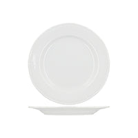 36 cm - H&H New Alba Piatto Presentazione Ovale In Porcellana - Set 6 Pz