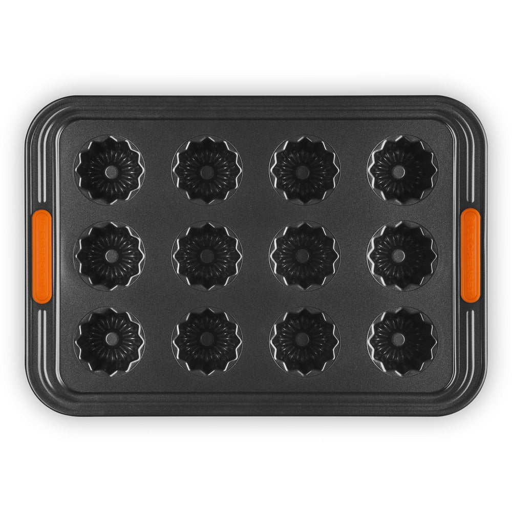 12 Forme - Le Creuset Forme Speciali Stampo Cannelè Antiaderente In Acciaio al Carbonio