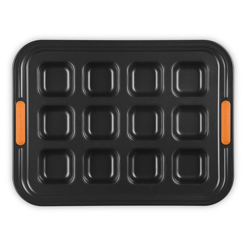 12 Forme - Le Creuset Forme Speciali Stampo Brownie Antiaderente In Acciaio al Carbonio