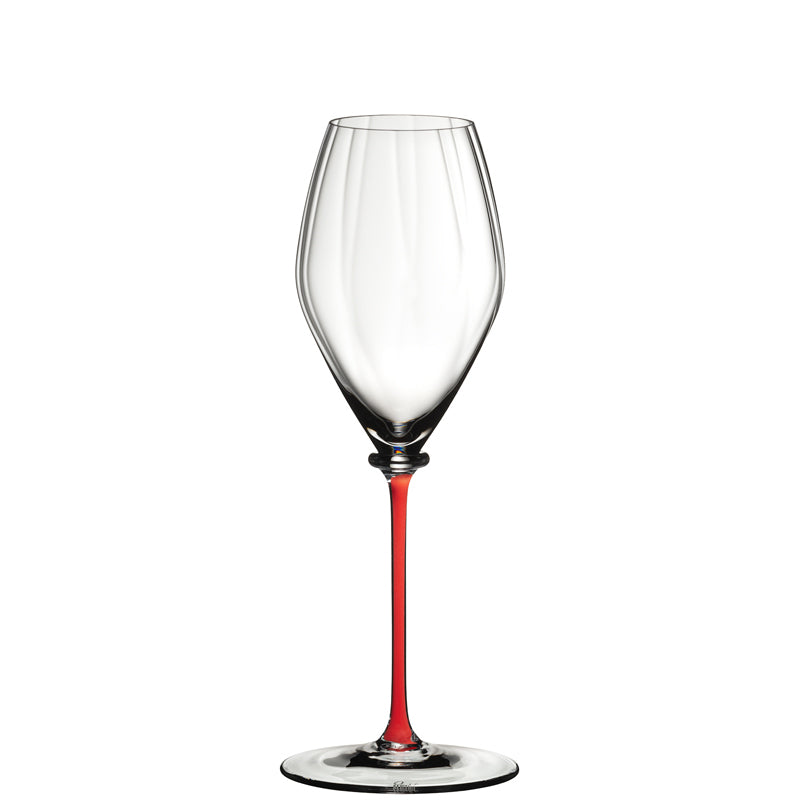 37.5 cl - Fatto A Mano Performance Champagneglas met gekleurde steel van Glas