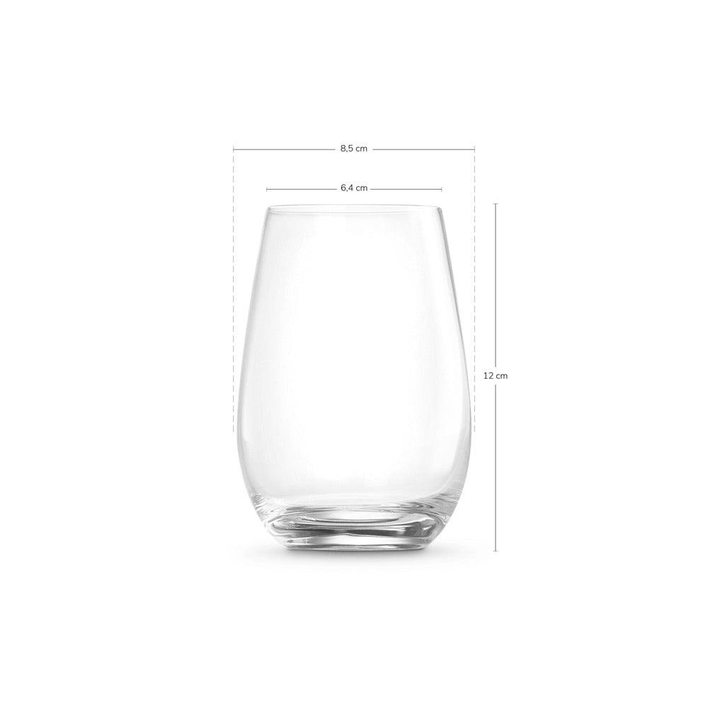 Le Creuset Bicchiere Acqua In Vetro Set 4 Pz