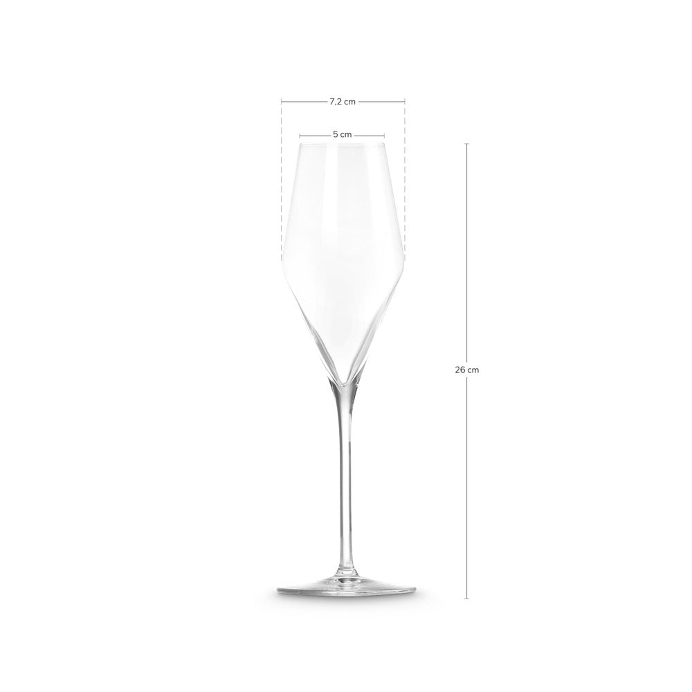 Le Creuset Calice Flute In Vetro Set 4 Pz