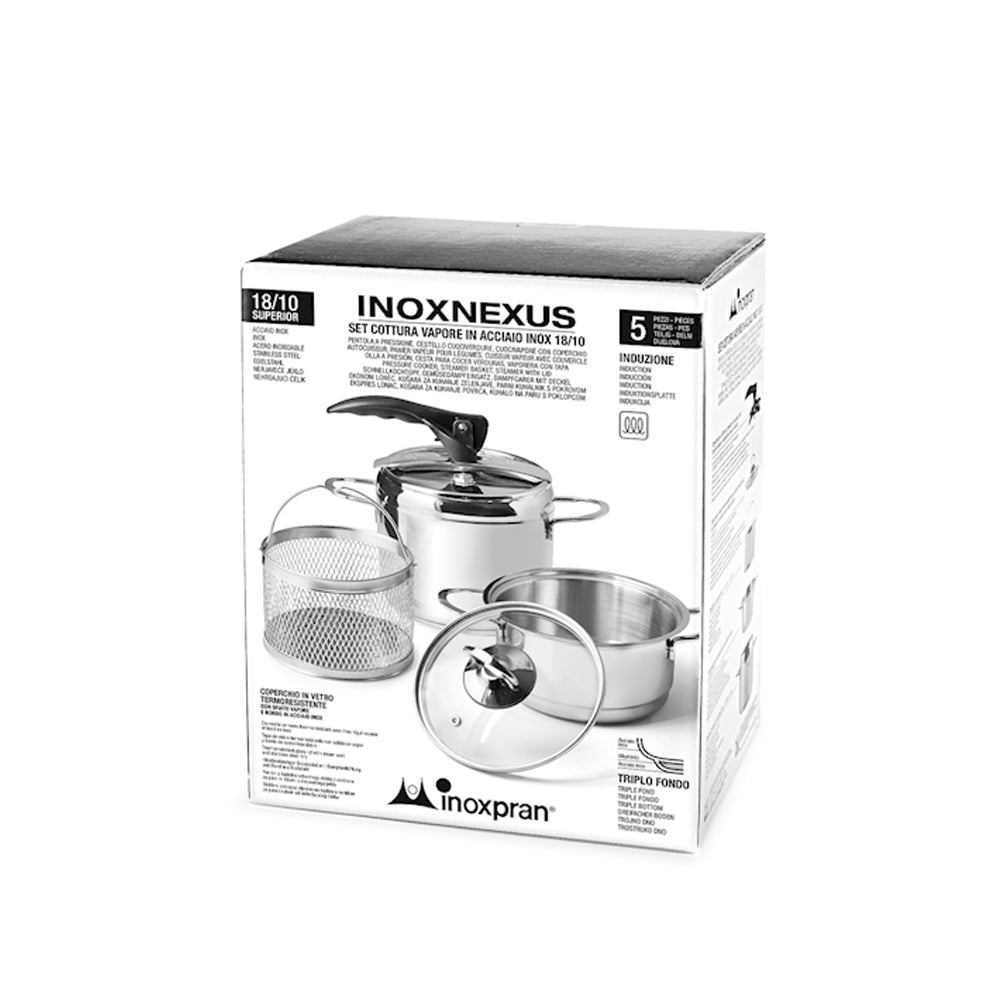 H&H Nexus Batteria Casseruole Set 5 Pz