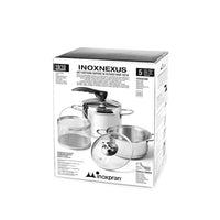 H&H Nexus Batteria Casseruole Set 5 Pz