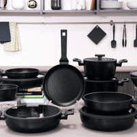 Sambonet Titan Pro Double Induction Coperchio In Vetro  Con Bordo In Silicone