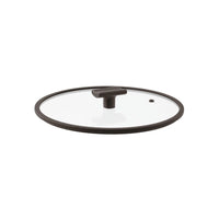 Sambonet Titan Pro Double Induction Coperchio In Vetro  Con Bordo In Silicone