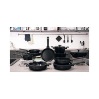Sambonet Titan Pro Double Induction Coperchio In Vetro  Con Bordo In Silicone