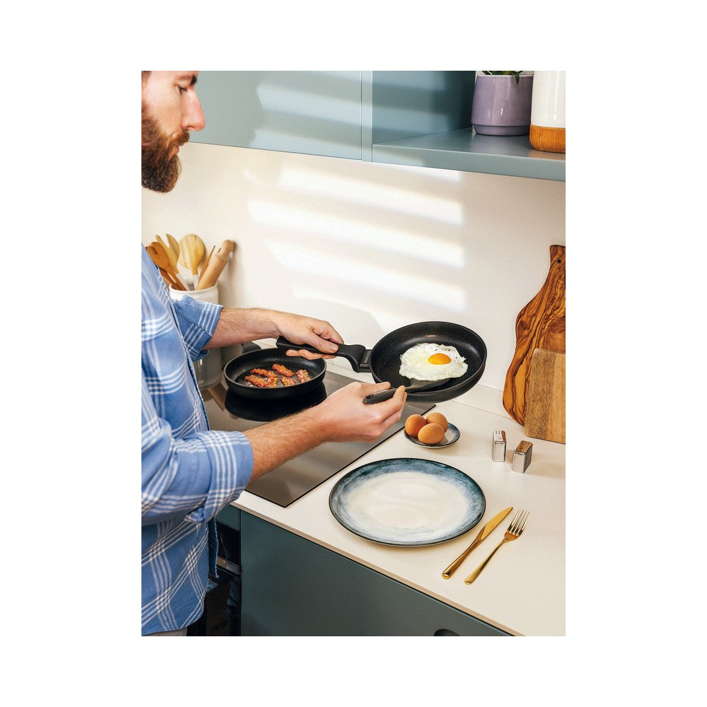 Sambonet Titan Pro Double Induction Padella Bassa Antiaderente In Alluminio