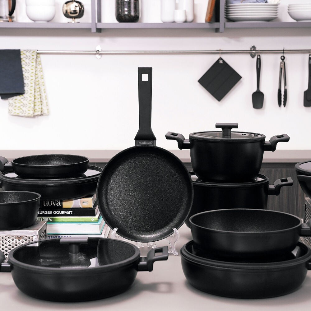 Sambonet Titan Pro Double Induction Casseruola Alta Antiaderente In Alluminio