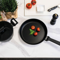 Sambonet Titan Pro Double Induction Padella Alta Antiaderente In Alluminio