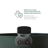 Sambonet Titan Pro Green Padella Bassa Antiaderente In Alluminio
