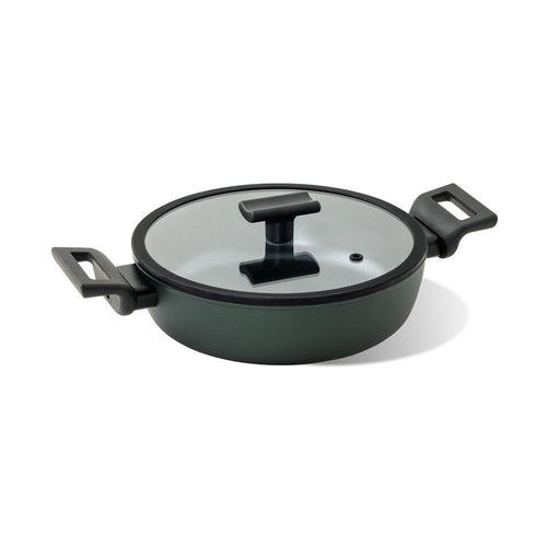Sambonet Titan Pro Green Casseruola Bassa Antiaderente In Alluminio
