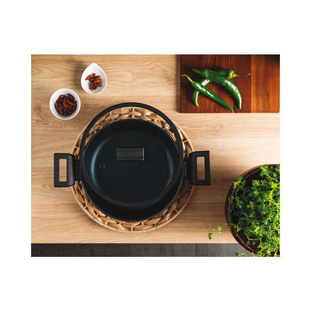 Sambonet Titan Pro Green Casseruola Bassa Antiaderente In Alluminio