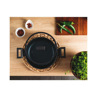 Sambonet Titan Pro Green Casseruola Bassa Antiaderente In Alluminio