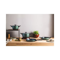 Sambonet Titan Pro Green Casseruola Bassa Antiaderente In Alluminio
