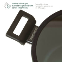 Sambonet Titan Pro Green Casseruola Alta Antiaderente In Alluminio