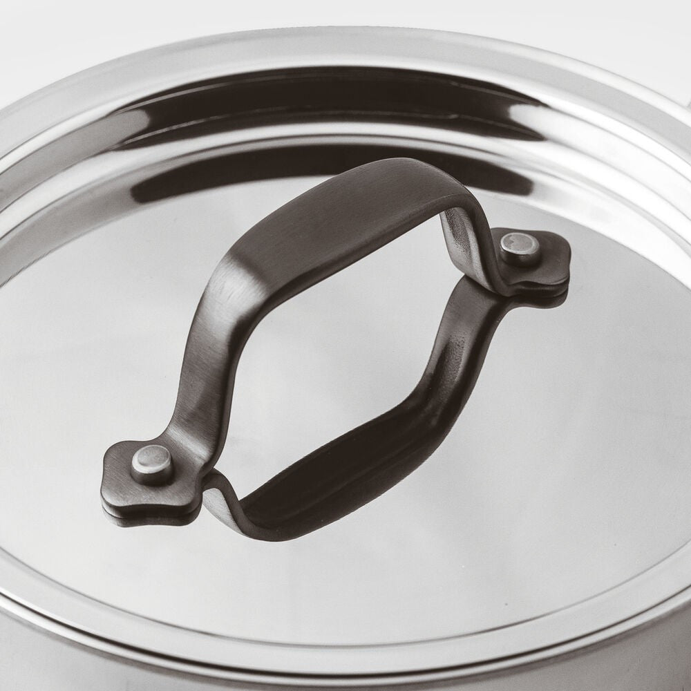 Sambonet Home Chef Casseruola Alta Con Manico e Coperchio In Acciaio Inox