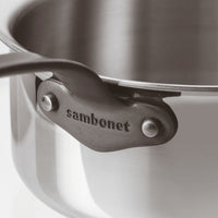 Sambonet Home Chef Casseruola Alta Con Manico e Coperchio In Acciaio Inox