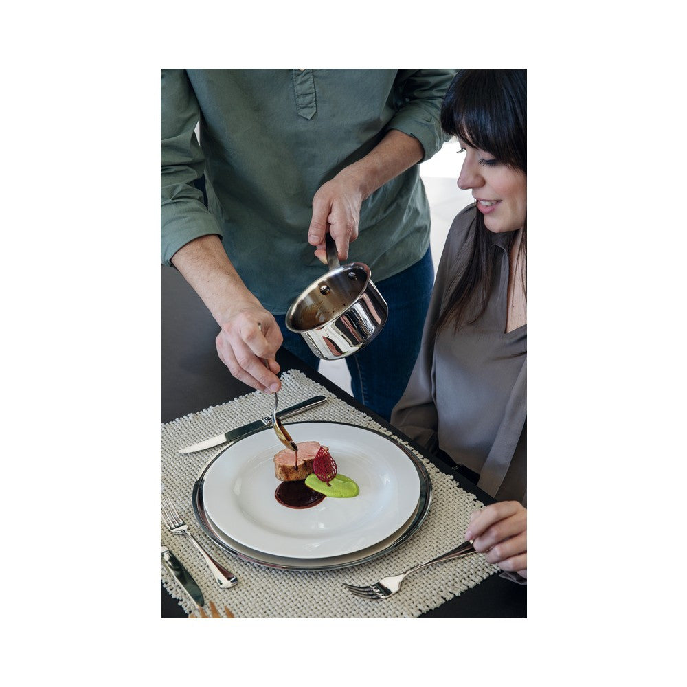 Sambonet Home Chef Casseruola Alta Con Manico e Coperchio In Acciaio Inox