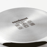 Sambonet Home Chef Casseruola Alta Con Coperchio In Acciaio Inox