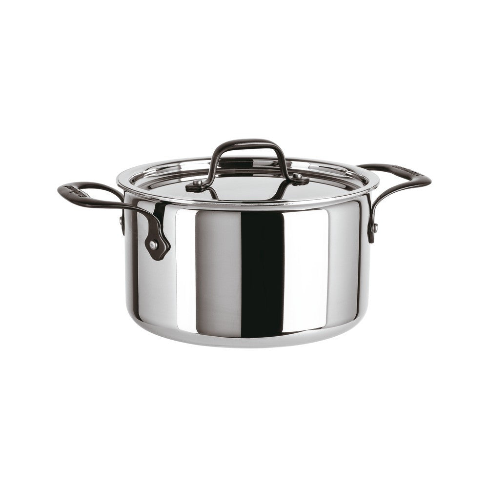 Sambonet Home Chef Casseruola Alta Con Coperchio In Acciaio Inox