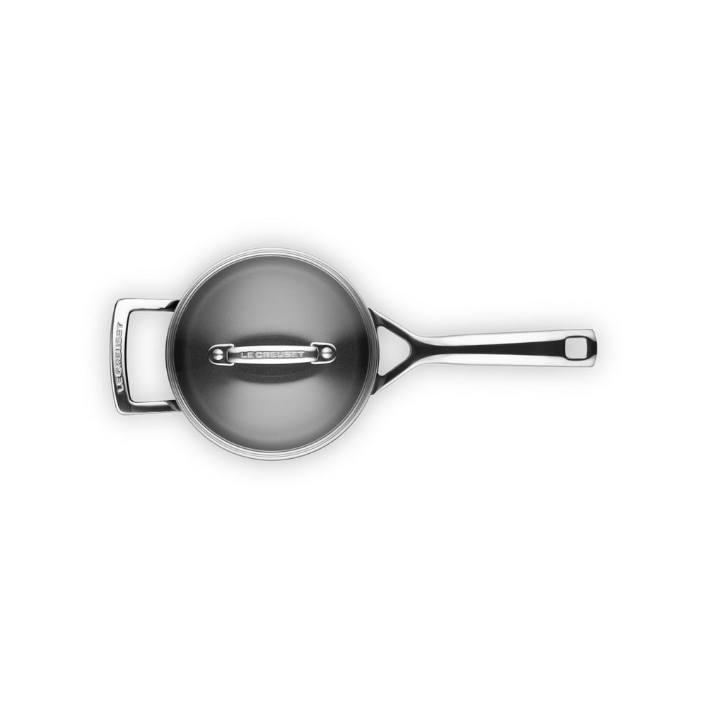 Les Forgées Cacerola Con Mango Antiadherente De Aluminio Con Mango y Tapa