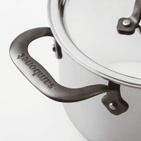 Sambonet Home Chef Casseruola Bassa Con Coperchio In Acciaio Inox