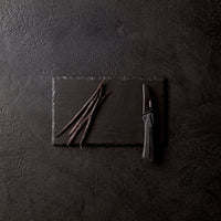 7.5 cm - Sambonet Black Edge Coltello Spelucchino In Acciaio Inox Manico In Nylon