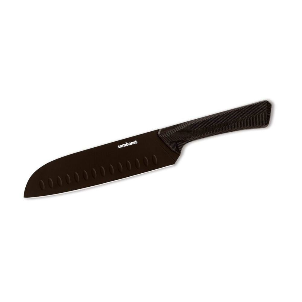 Sambonet Black Edge Professional Set Coltelli Cucina In Acciaio Inox Manico In Nylon - Set 3 Pz
