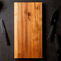 46x23 cm - Sambonet Black Edge Tagliere Cucina Magnetico Rettangolare In Legno Di Acacia