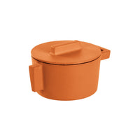 10 cm - Sambonet Terra.Cotto Cast Iron Casseruola Alta Con Manico In Ghisa Smaltata