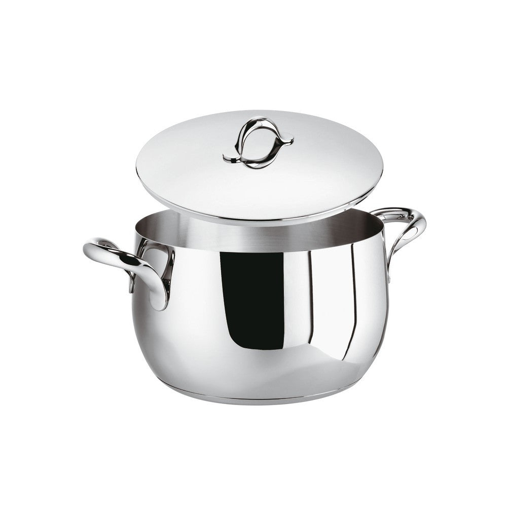 Sambonet Kikka Casseruola Alta Con Coperchio In Acciaio Inox