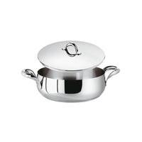 Sambonet Kikka Casseruola Bassa Con Coperchio In Acciaio Inox
