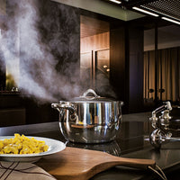 12 cm - Sambonet Kikka Pentolino Bollilatte In Acciaio Inox