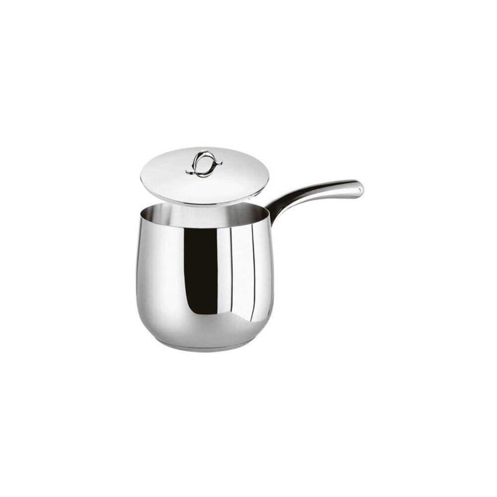 12 cm - Sambonet Kikka Pentolino Bollilatte Con Coperchio In Acciaio Inox
