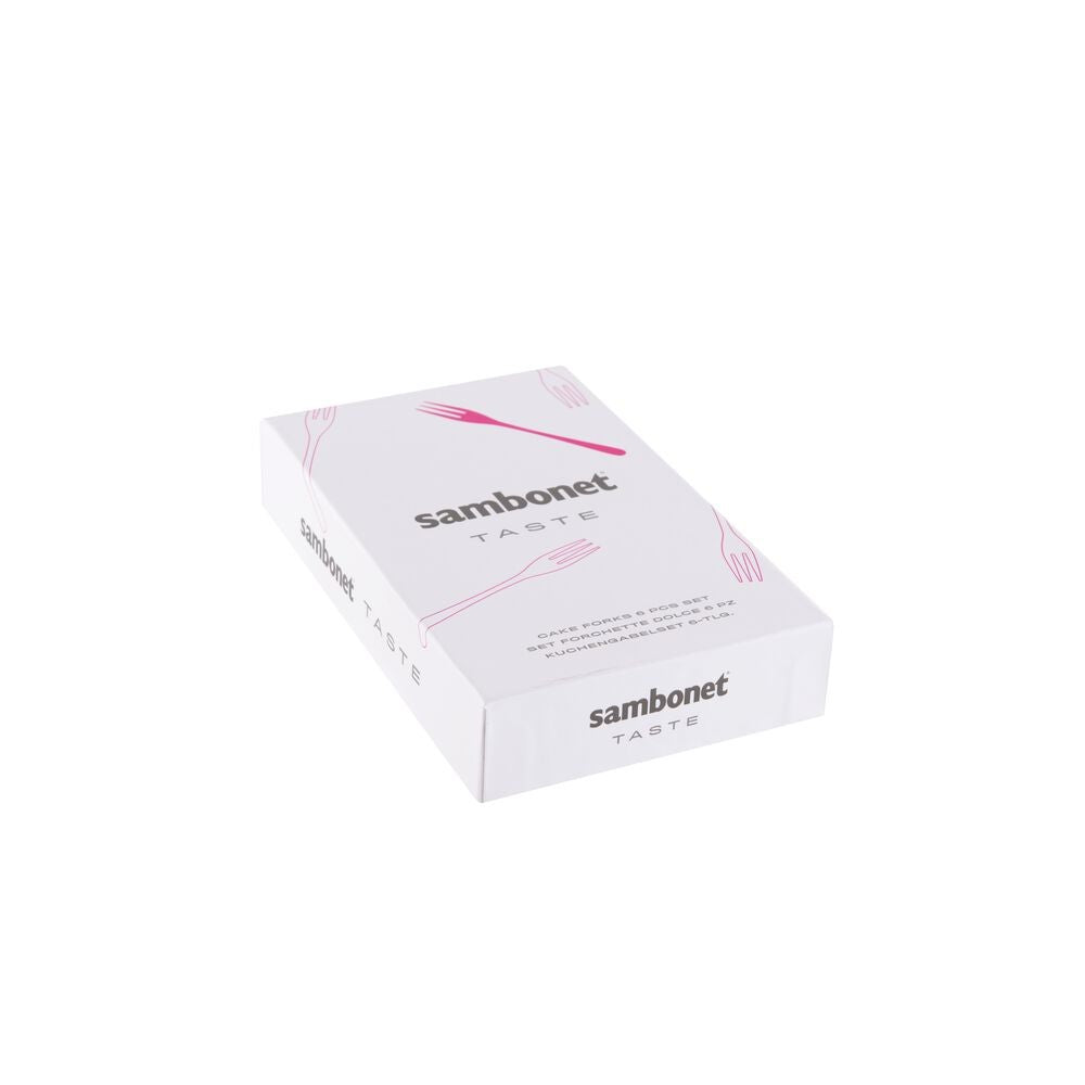 Sambonet Taste Forchettina Dolce In Acciaio Inox - Set 6 Pz