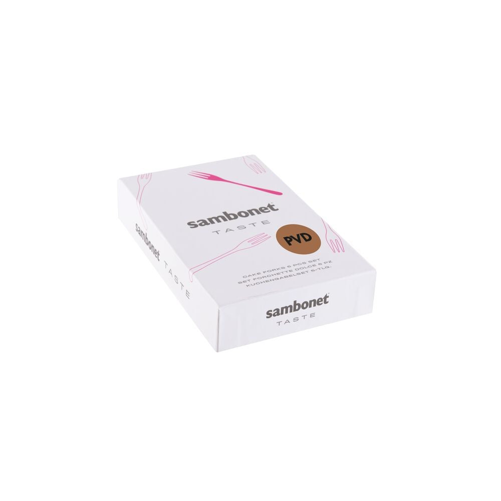 Sambonet Taste Forchettina Dolce In Acciaio Inox - Set 6 Pz