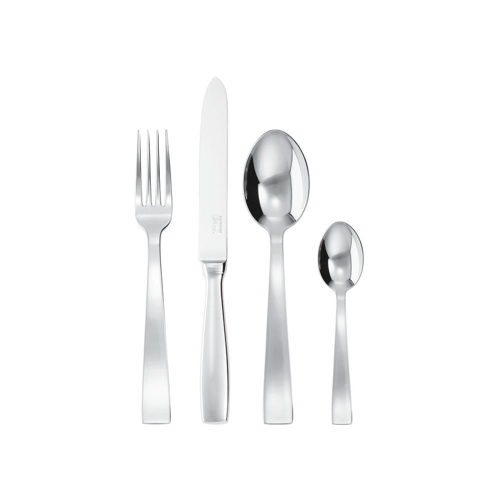 Sambonet Gio Ponti Servizio Tavola In Acciaio Inox - Set 24 Pz