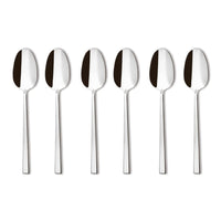 Sambonet Rock Cucchiaini Caffè In Acciaio Inox - Set 6 Pz