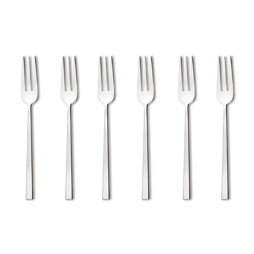 Sambonet Rock Forchettina Dolce In Acciaio Inox - Set 6 Pz