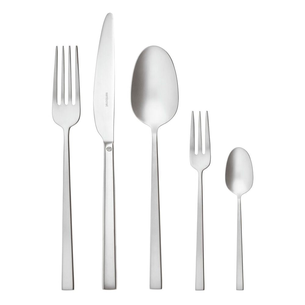 Sambonet Rock Servizio Posate In Acciaio Inox - Set 60 Pz
