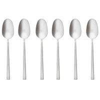 Sambonet Rock Cucchiaini Tè In Acciaio Inox - Set 6 Pz